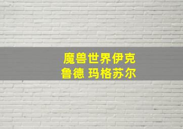 魔兽世界伊克鲁德 玛格苏尔